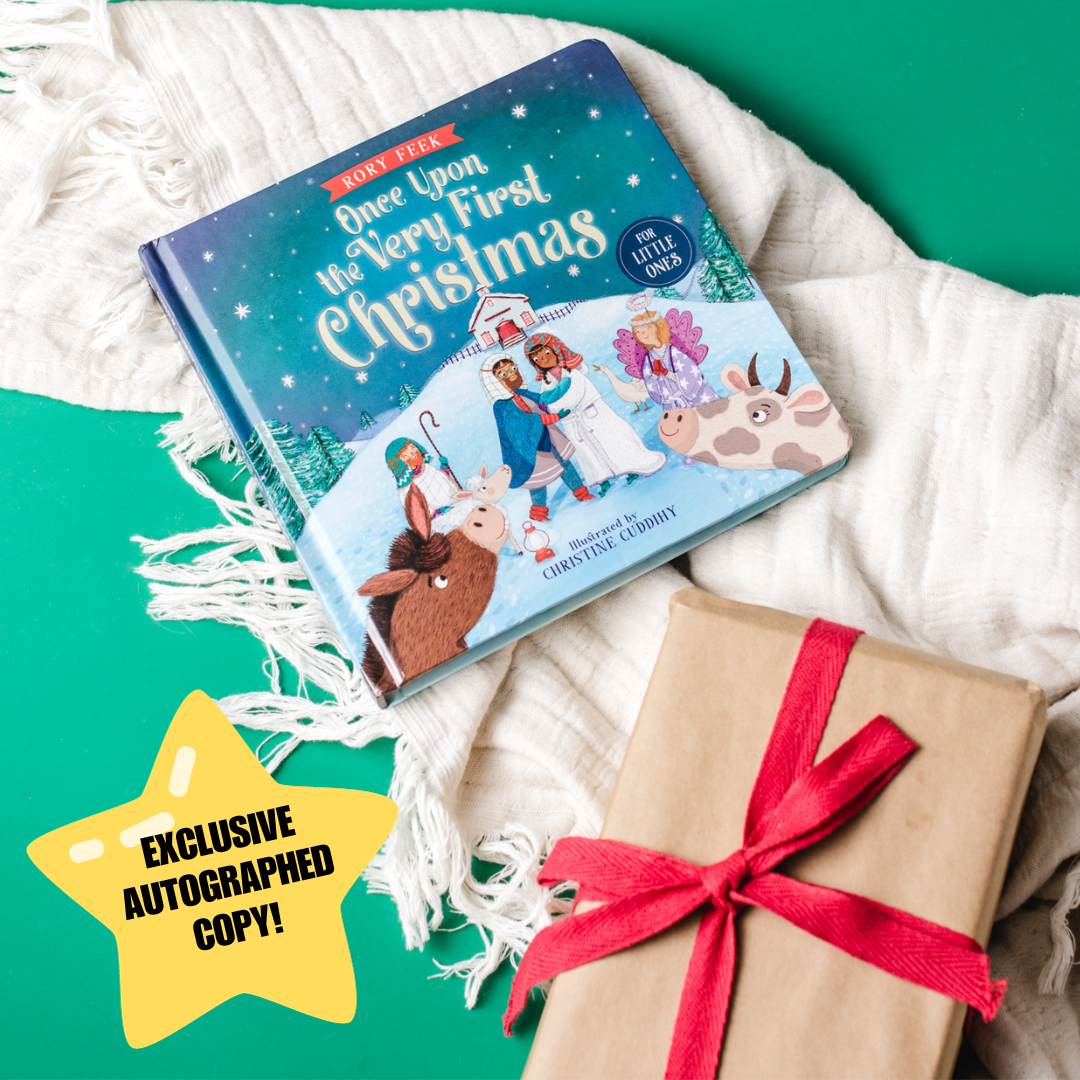 Autographed Once Upon a Very First Christmas (Board Book)