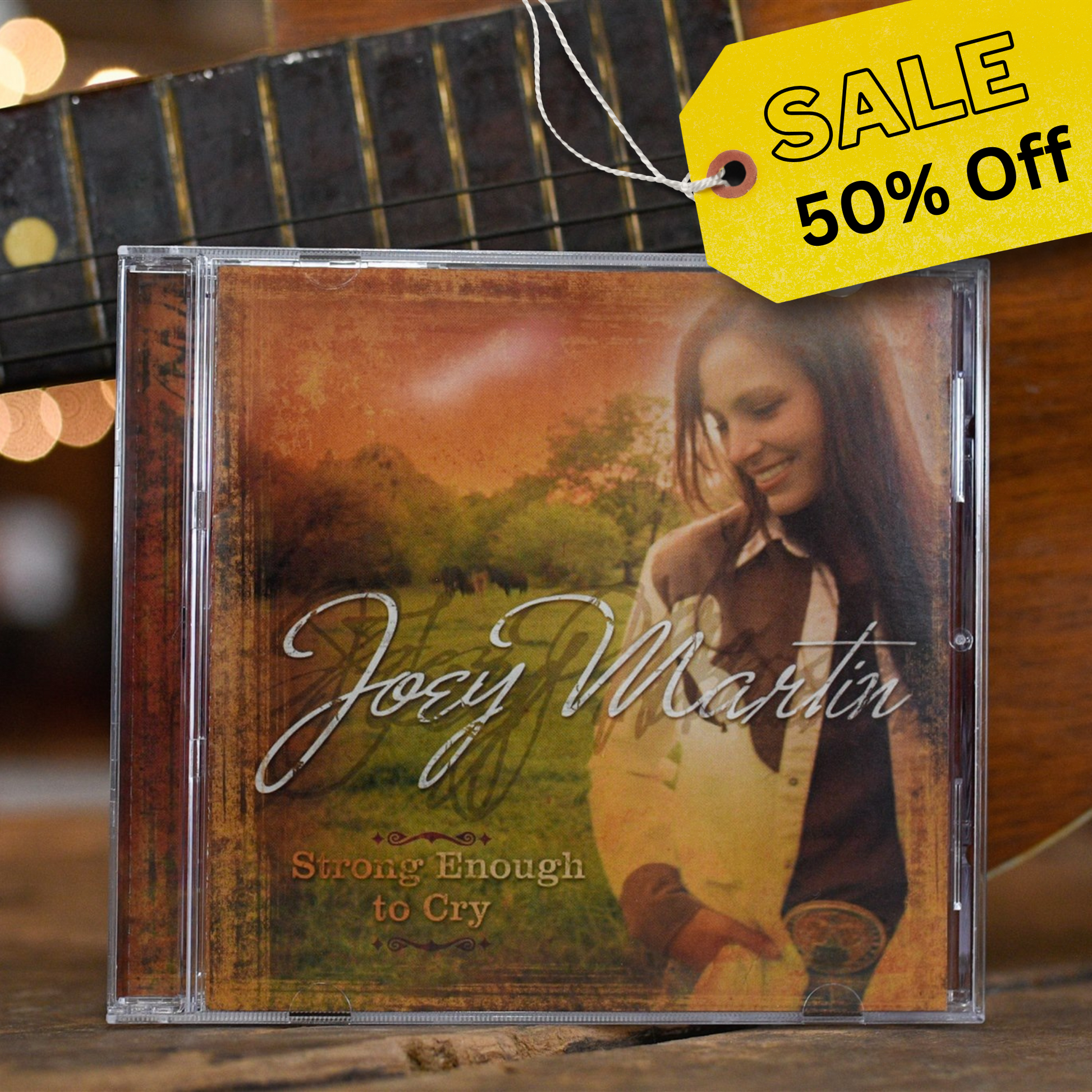 Joey Martin Strong Enough To Cry Collectors CD