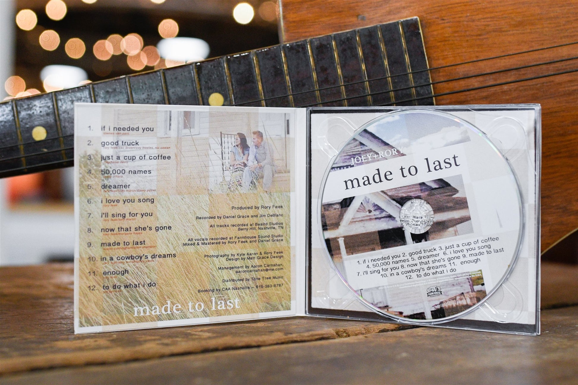 Joey+Rory 'MADE TO LAST" CD