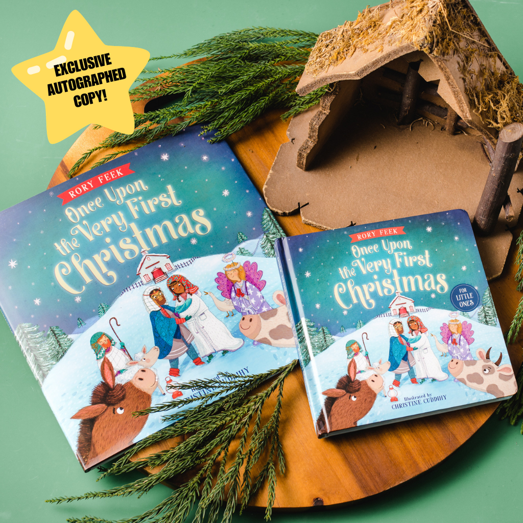 Autographed Once Upon a Very First Christmas (Board Book)