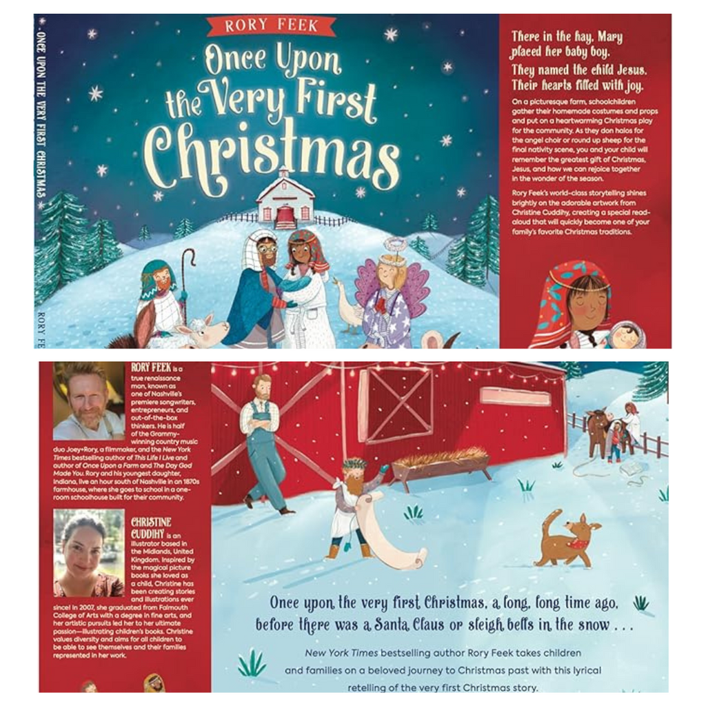 Autographed Once Upon a Very First Christmas (Board Book)