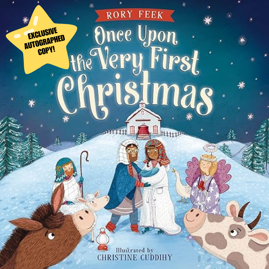 Autographed Once Upon a Very First Christmas (Board Book)