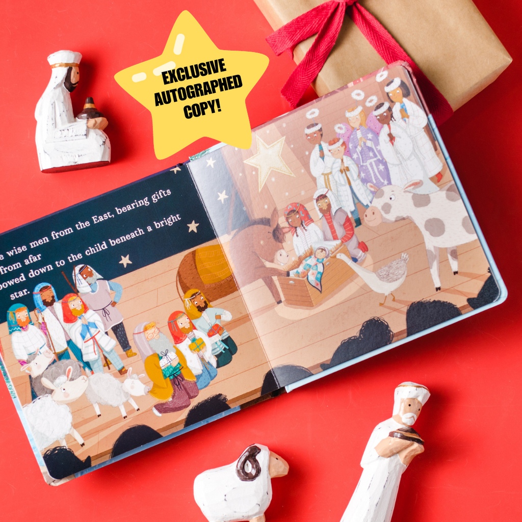 Autographed Once Upon a Very First Christmas (Board Book)