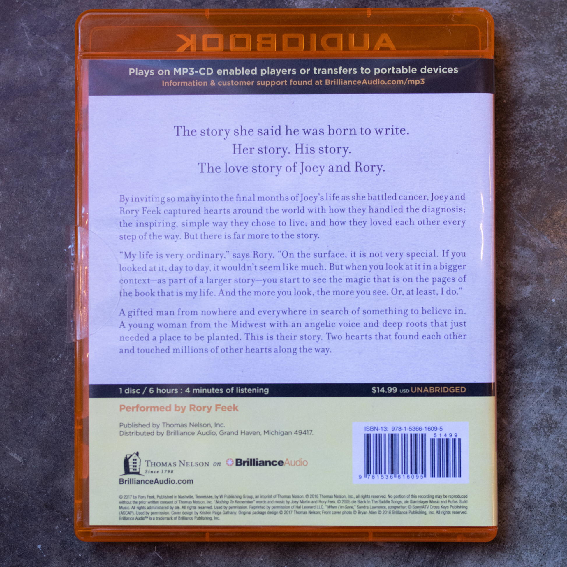 This Life I Live - Audiobook MP3 Single disk