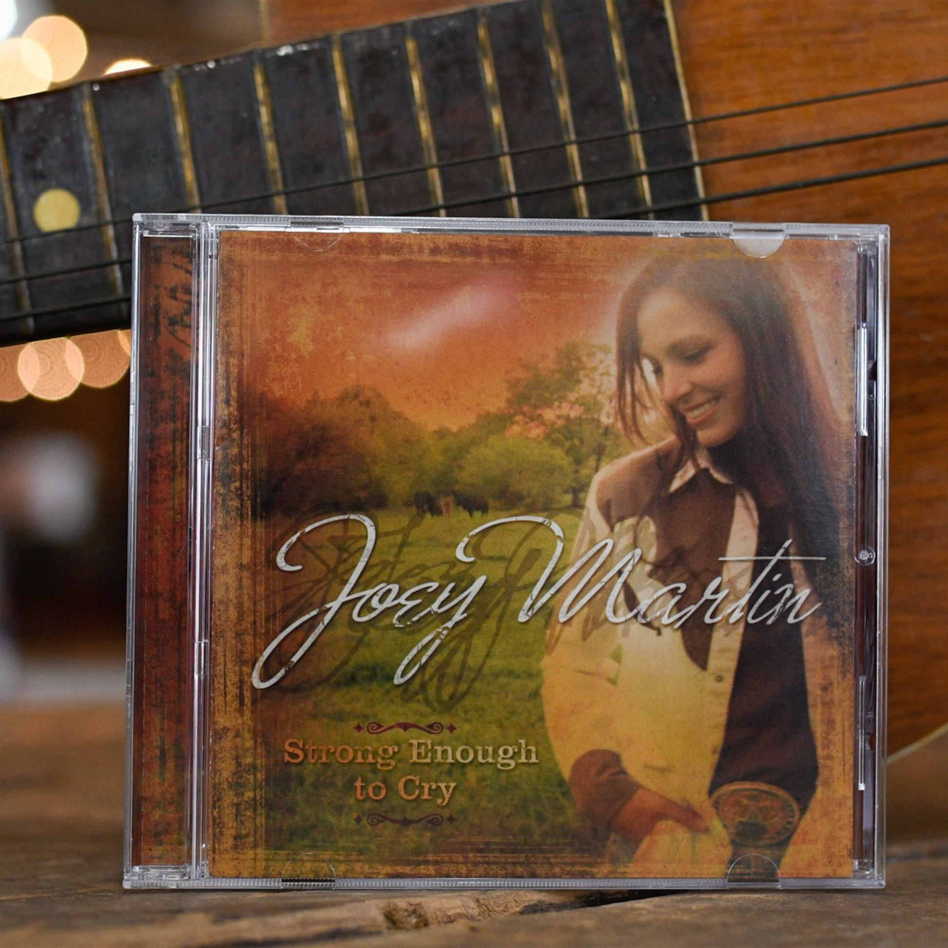 Joey Martin 'STRONG ENOUGH TO CRY' CD