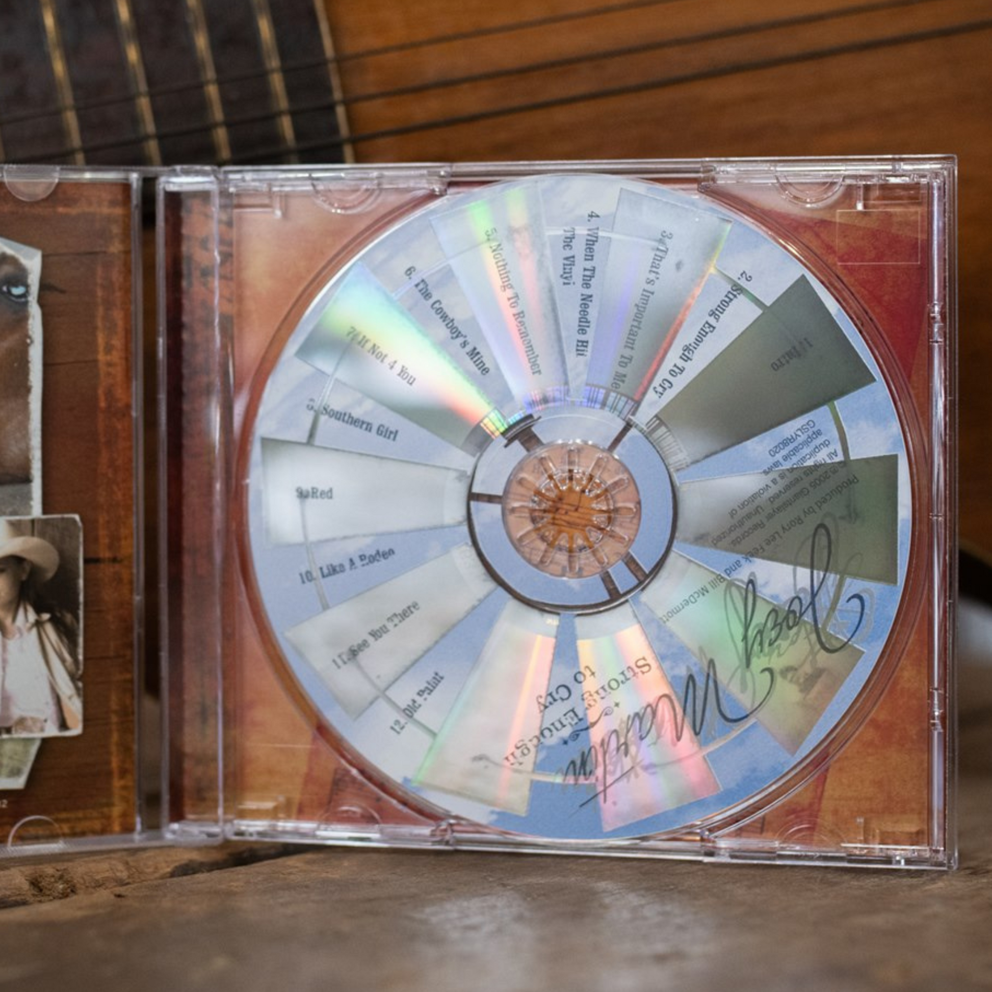 Joey Martin 'STRONG ENOUGH TO CRY' CD