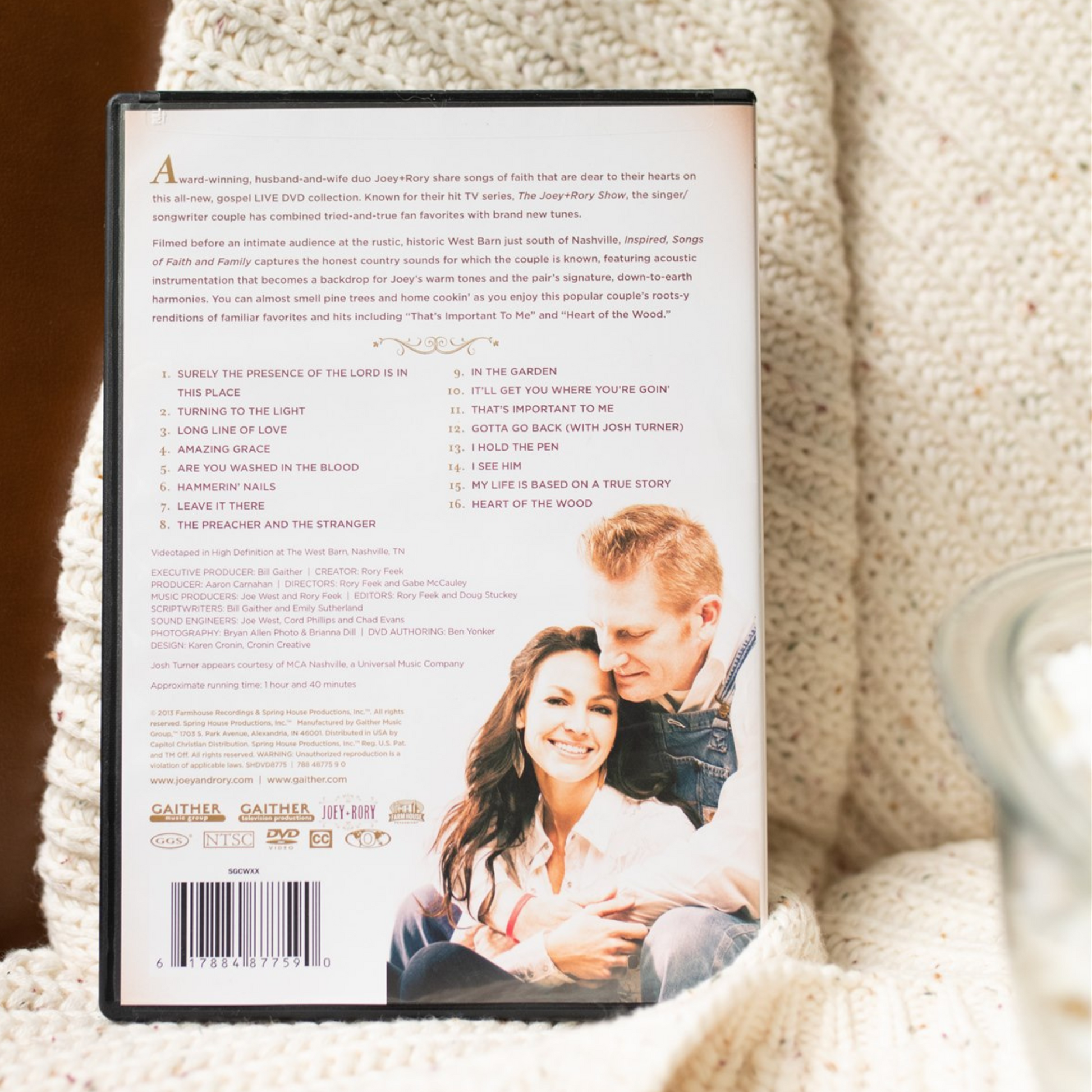Inspired Songs of Faith and Family DVD - Joey+Rory